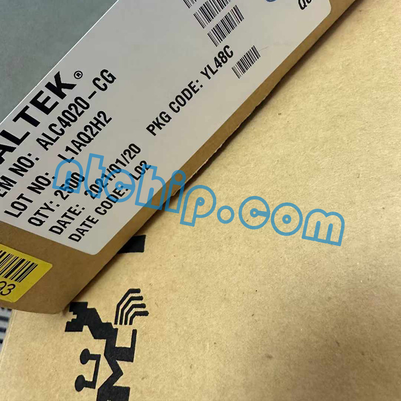 REALTEK ALC4020-CG Package Original Label