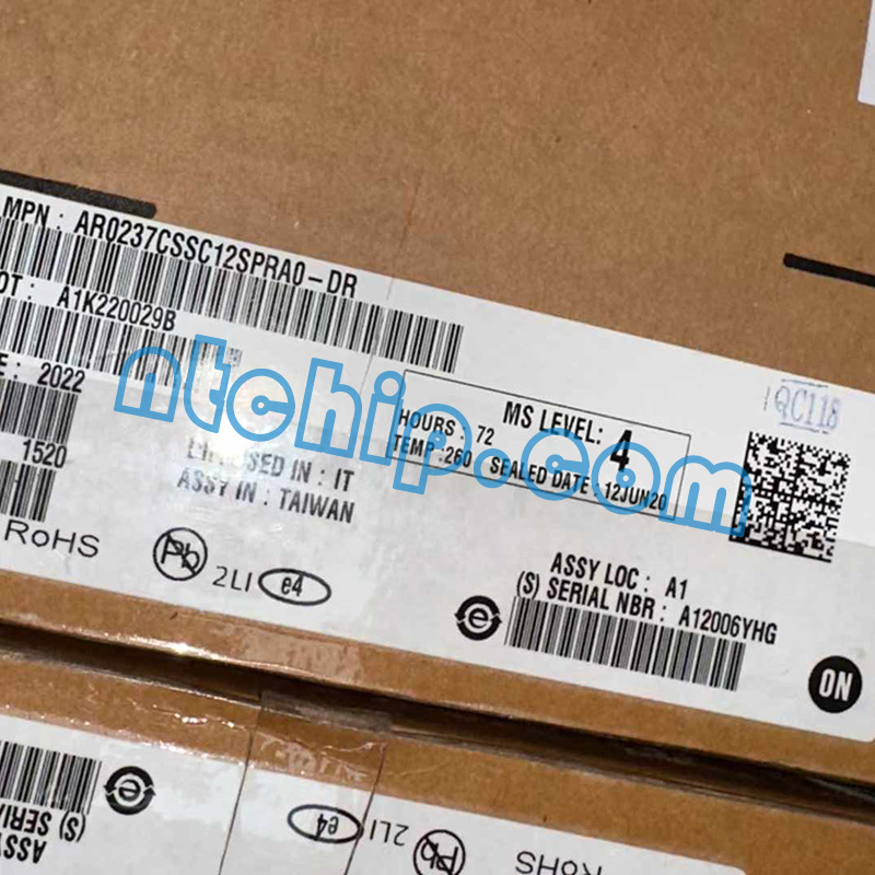 ON Semiconductor AR0237CSSC12SPRA0-DR Package Original Label ON Semiconductor AR0237CSSC12SPRA0-DR Package Original Label