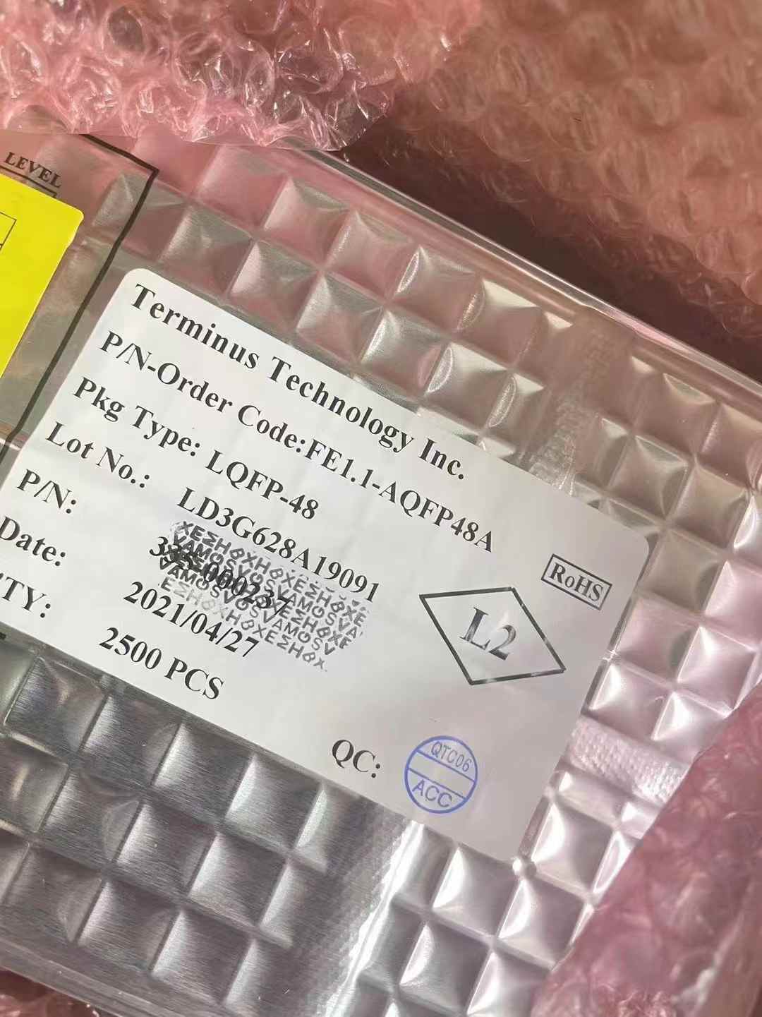 Terminus Technology FE1.1-AOFP48A  Package Original Label