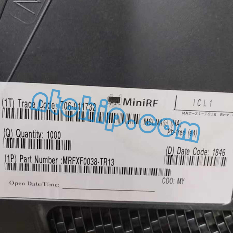 MiniRF MRFXF0038-TR13 Package Original Label