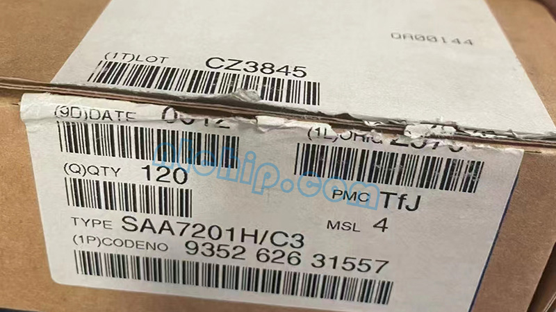 PHILIPS SAA7201H/C3 Package Original Label PHILIPS SAA7201H/C3 Package Original Label