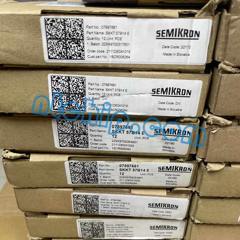 SEMIKRON SKKT57B14E Package Original Label