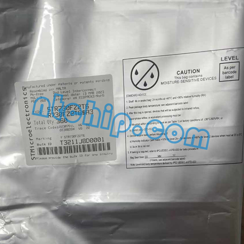 STMicroelectronics STR730FZ2T6 Package Original Label
