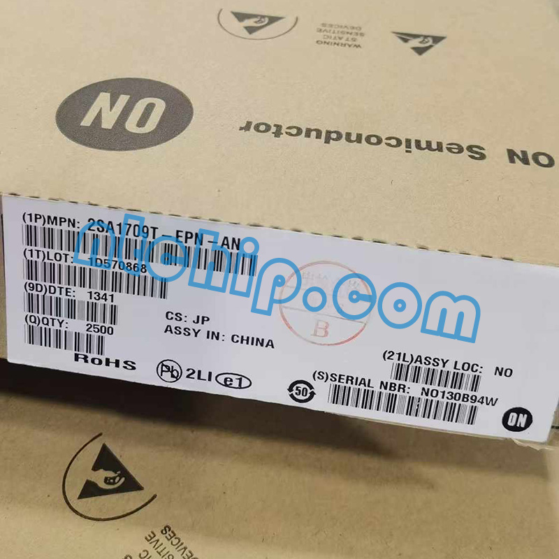 ON Semiconductor 2SA1709T-EPN-AN Package Original Label ON Semiconductor 2SA1709T-EPN-AN Package Original Label