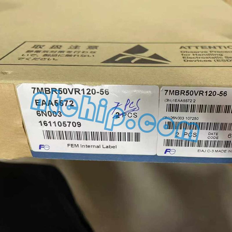 FUJI 7MBR50VR120-56 Package Original Label
