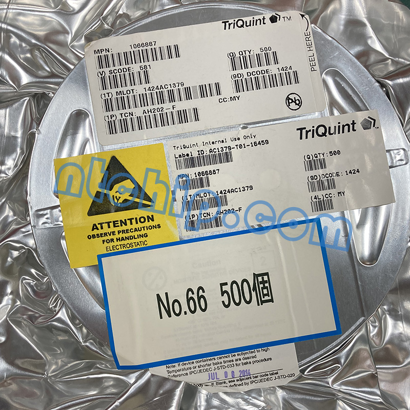 TRIQUINT AH202-F Package Original Label
