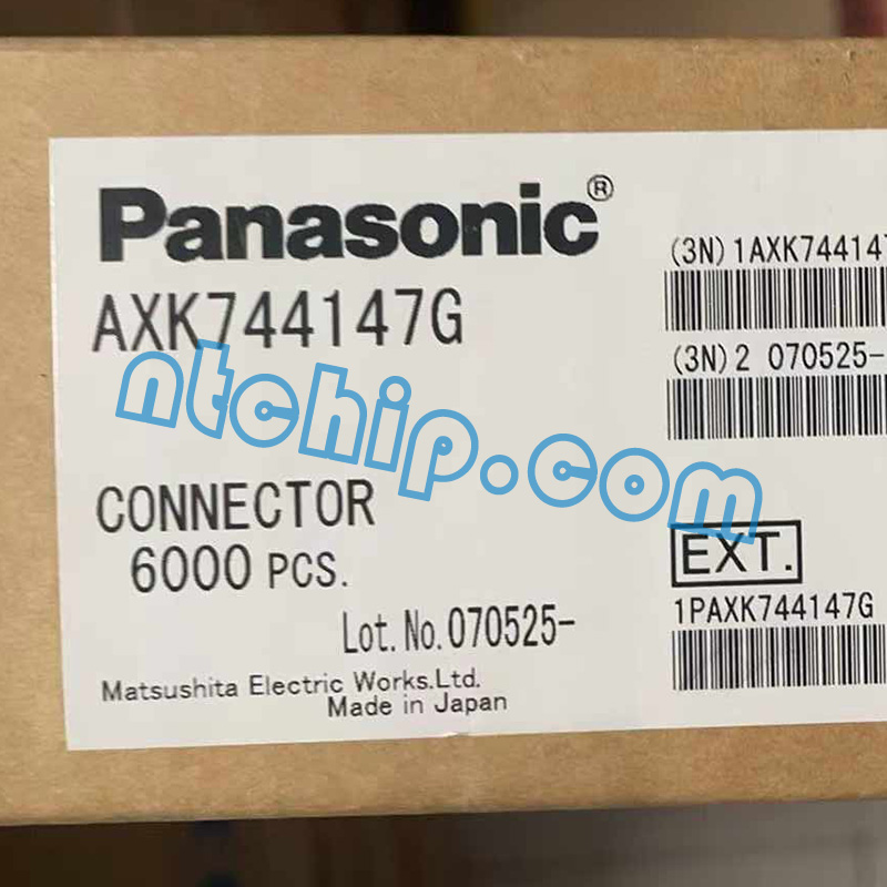 Panasonic AXK744147G Package Original Label Panasonic AXK744147G Package Original Label