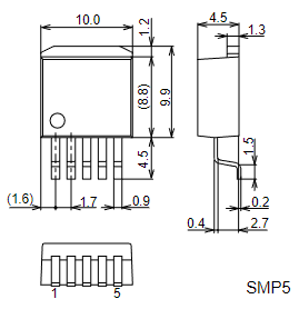 ON Semiconductor LA5779MP-DL-E Package Dimensions ON Semiconductor LA5779MP-DL-E Package Dimensions