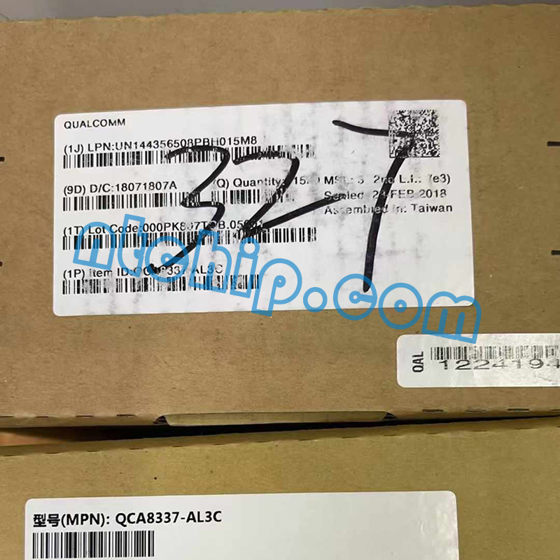 Qualcomm QCA8337-AL3C Box's Genuine Label