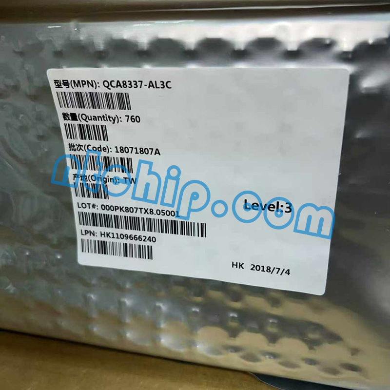 Qualcomm QCA8337-AL3C Package Original Label
