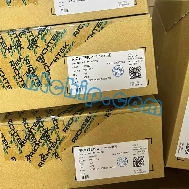 Richtek RT1711HWSC Package Genuine Label