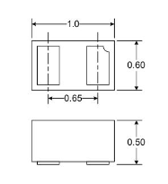Semtech Corporation UCLAMP0501P.TCT Package Dimensions