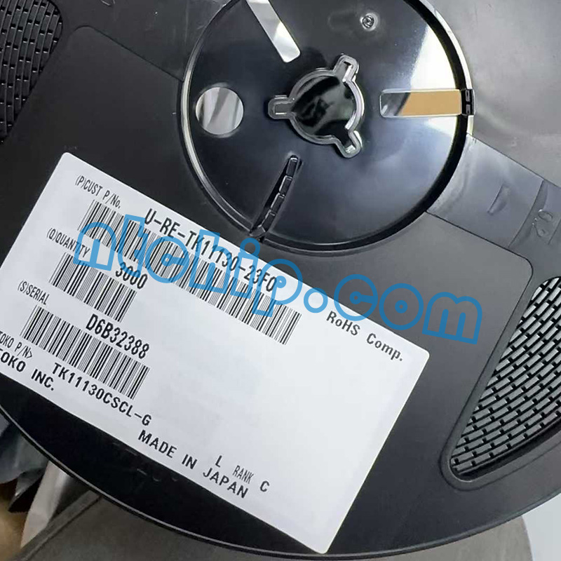 TOKO TK11130CSCL-G Original Reel Label