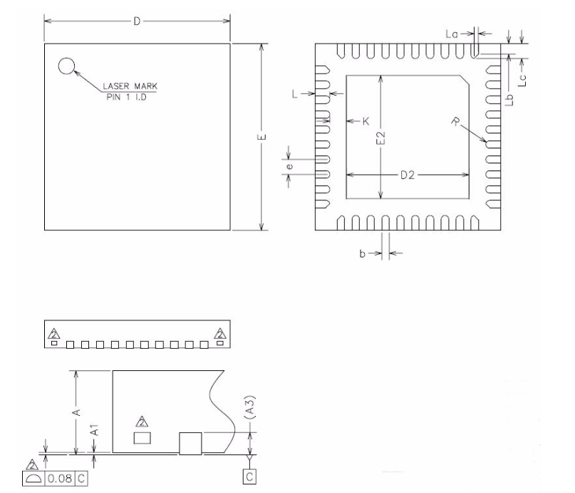 AR8035-AL1A-R-Package-Dimensions