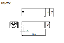 JST PS-250-Package-Drawing JST PS-250-Package-Drawing