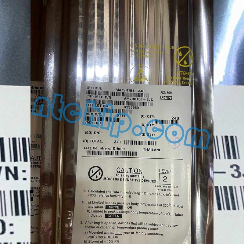 AMD AM79R101-3JC Package Original Label