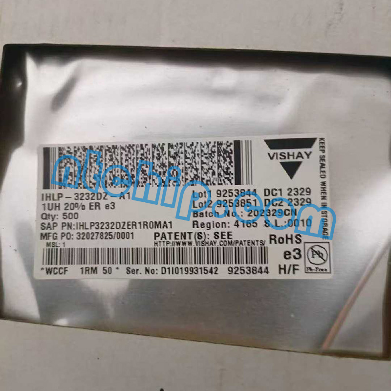 Vishay IHLP-3232DZ-A1 original package label
