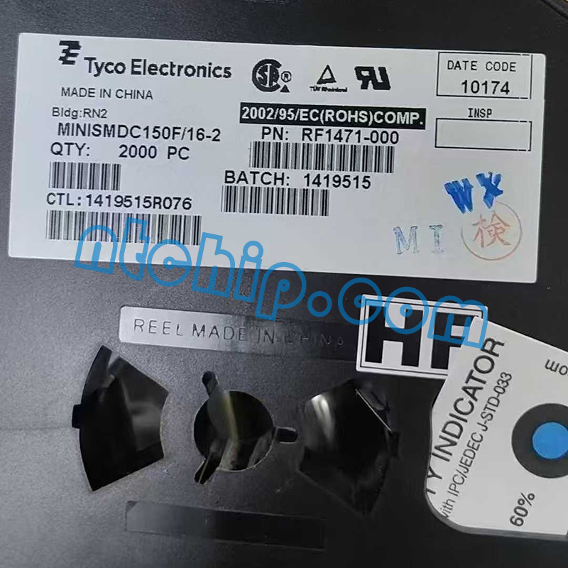 Littelfuse Inc. MINISMDC150F/16-2 original reel label