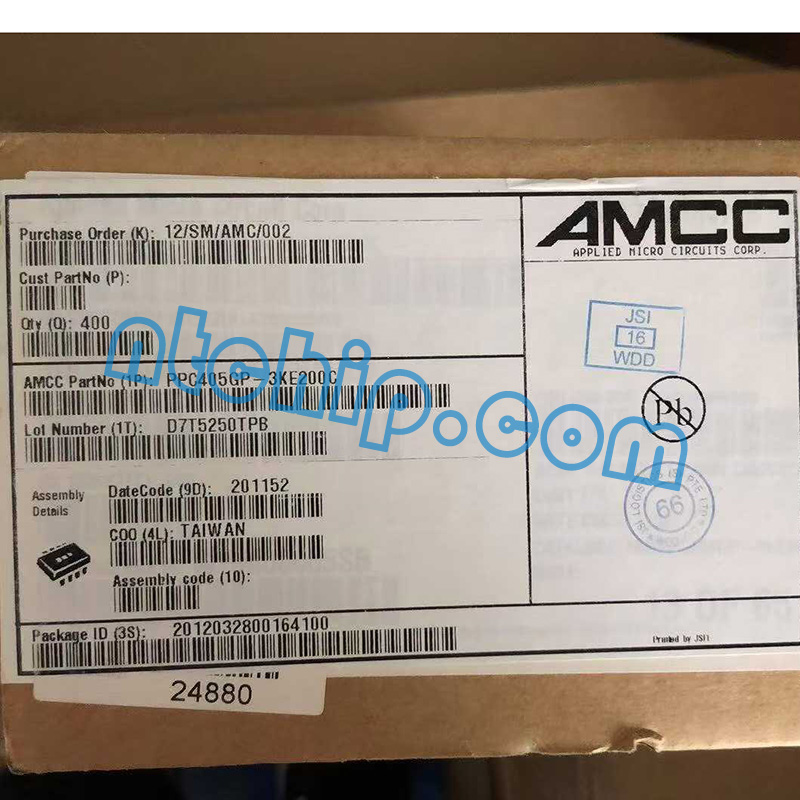 AMCC PPC405GP-3BE200C original package label
