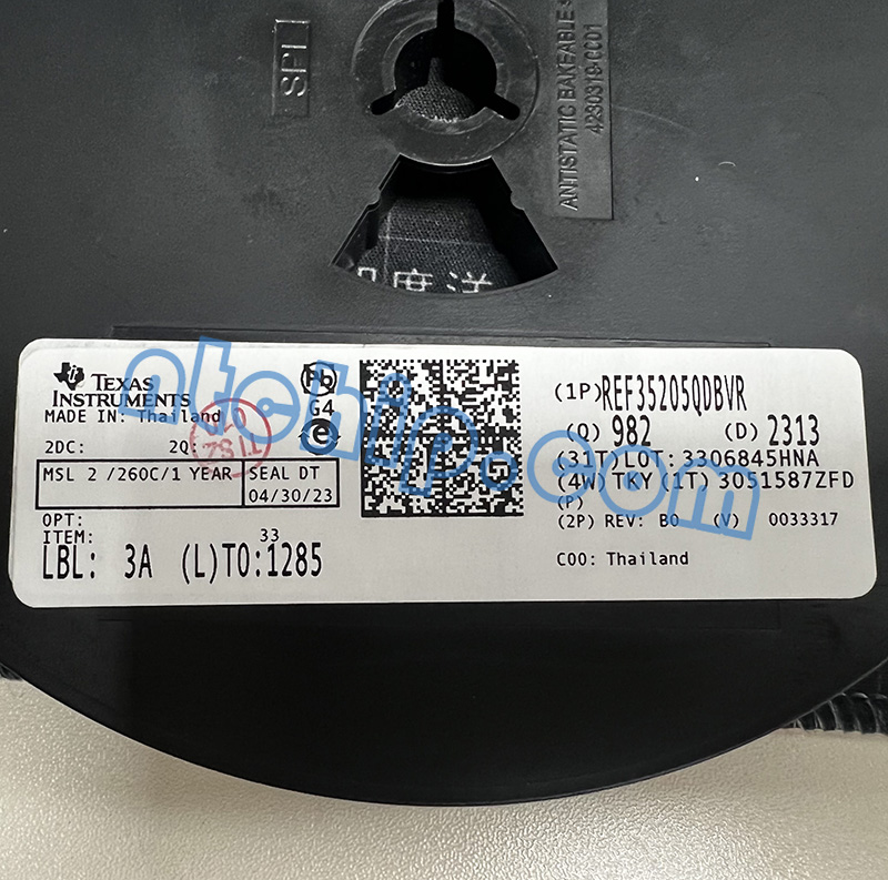  Texas Instruments REF35205QDBVR original reel label