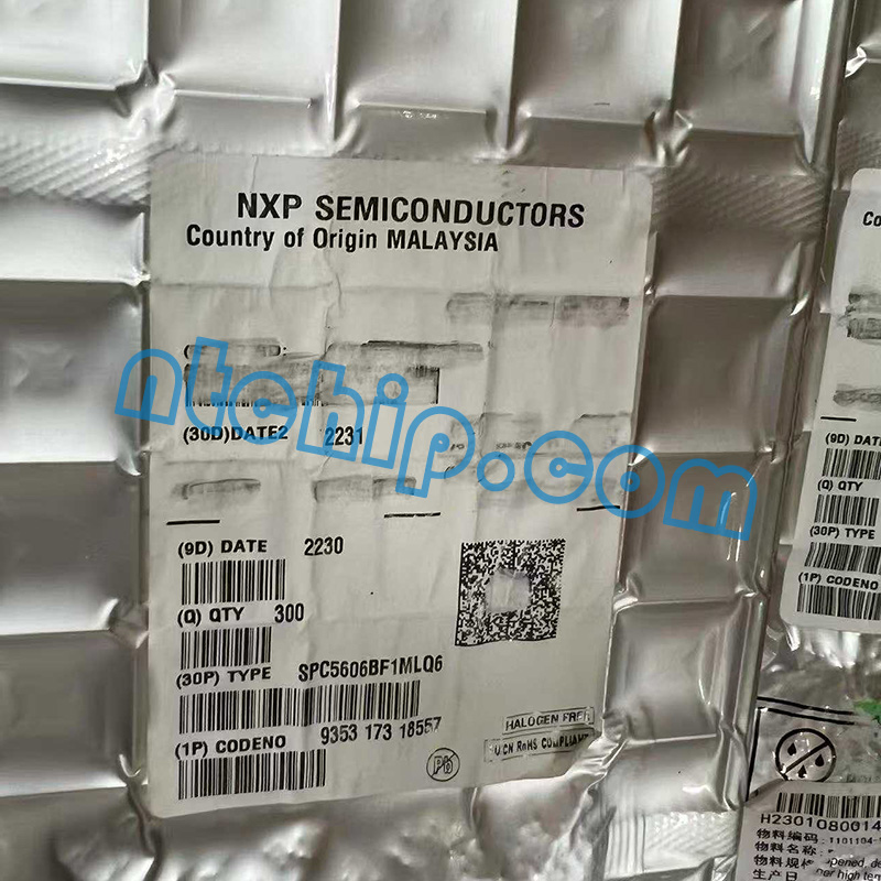 NXP Semiconductors SPC5606BF1MLQ6 original package label