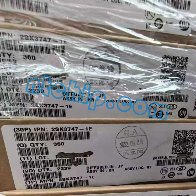 ON Semiconductor 2SK3747-1E original package label