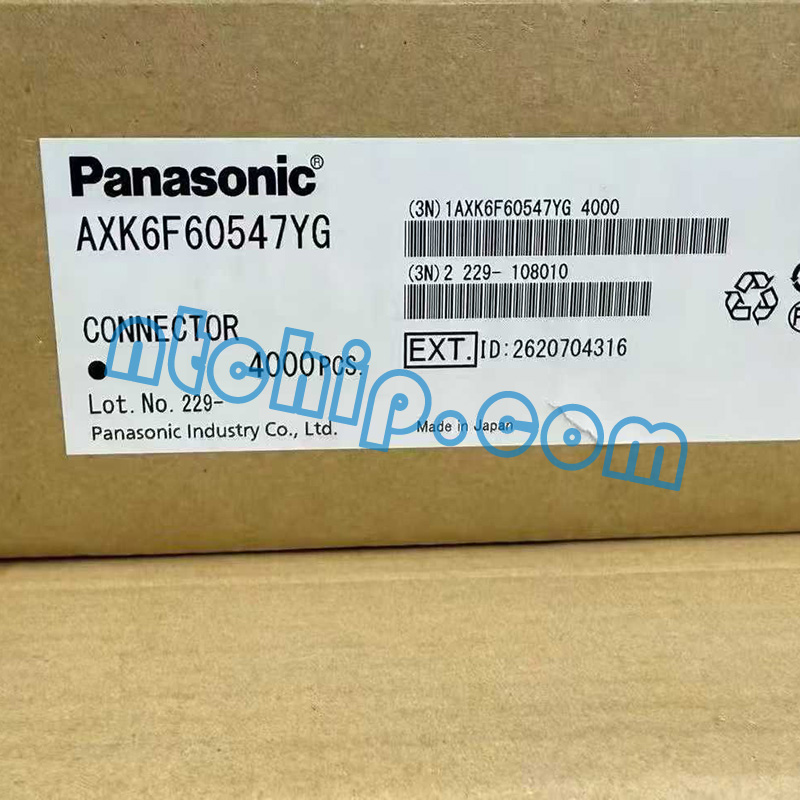 Panasonic AXK6F60547YG original package label
