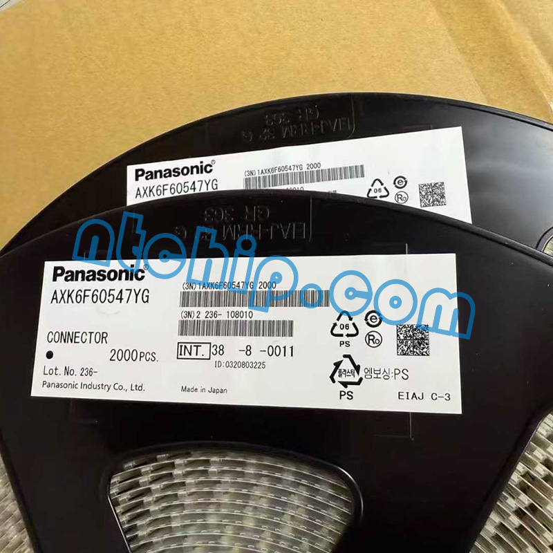 Panasonic AXK6F60547YG original reel label