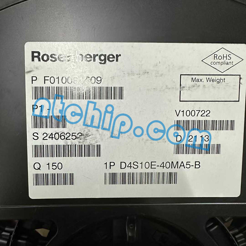 Rosenberger D4S10E-40MA5-B original reel label