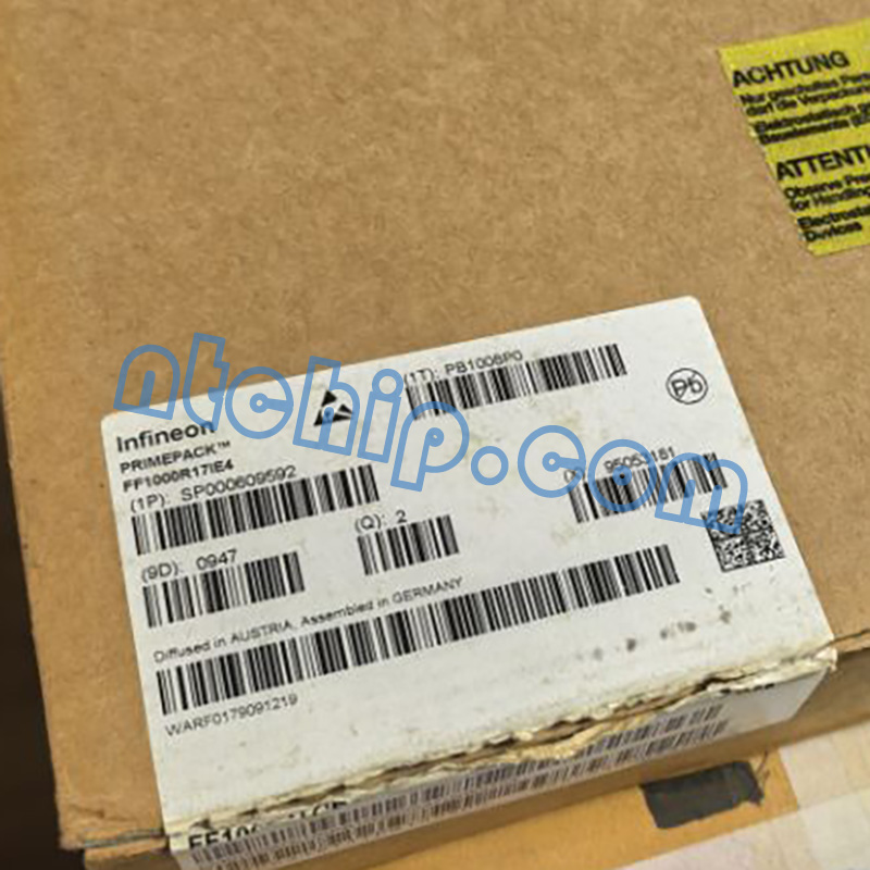 Infineon Technologies FF1000R17IE4 Package Original package Label