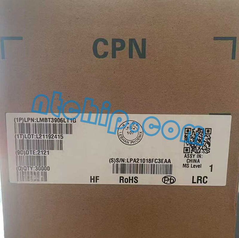 LRC LMBT3906LT1G original package label