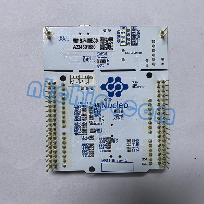 STMicroelectronics NUCLEO-F411RE board bottom