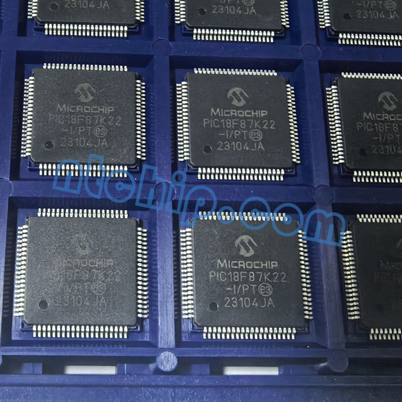 Microchip Technology PIC18F87K22-I/PT microcontroller chip