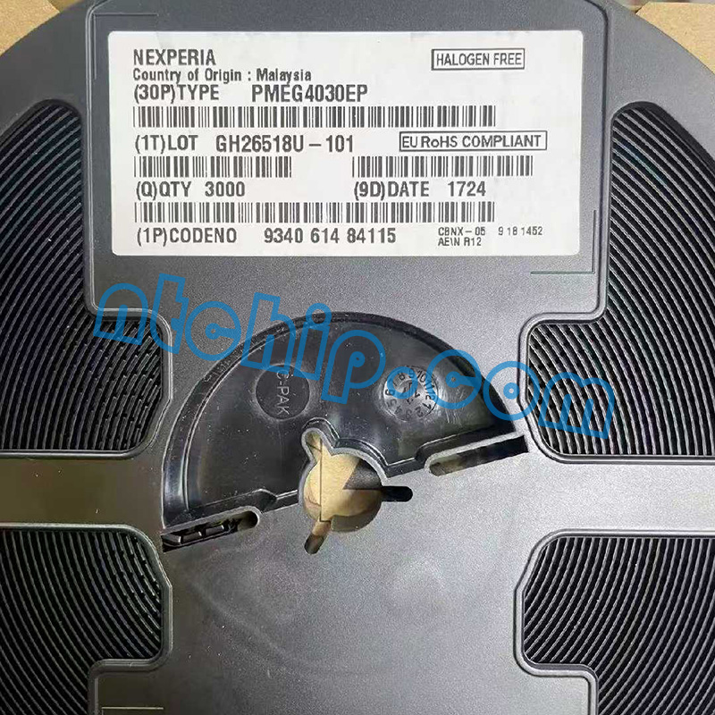Nexperia PMEG4030EP,115 original reel label