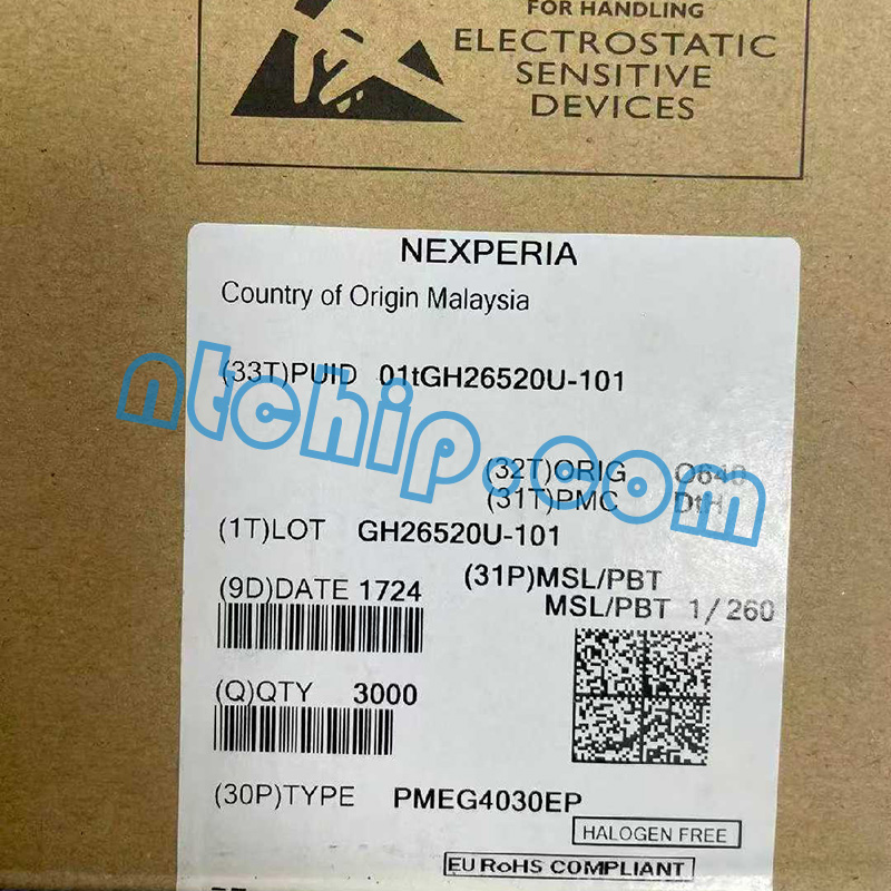 Nexperia PMEG4030EP,115 original package label