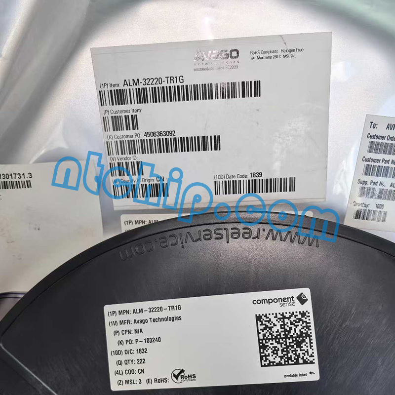 Broadcom Limited ALM-32220-BLKG  original reel label