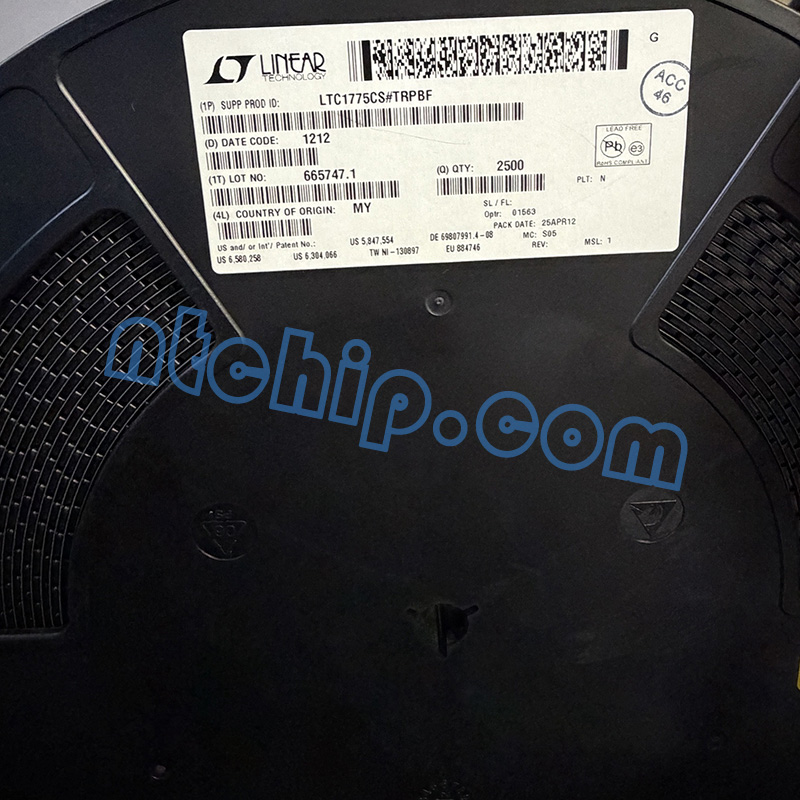 Linear Technology LTC1775CS#TRPBF original reel label