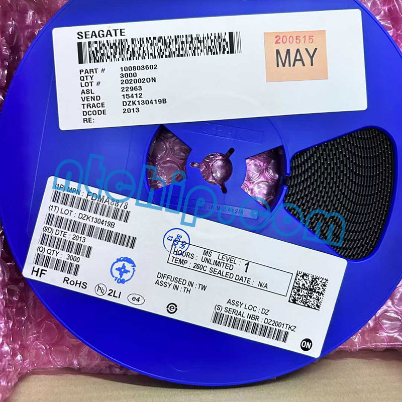 ON Semiconductor FDMA8878 Original Reel Label