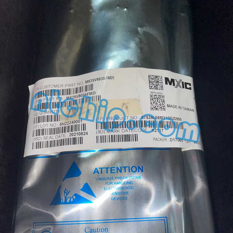 Macronix MX25V8035FM2I Package Original Label
