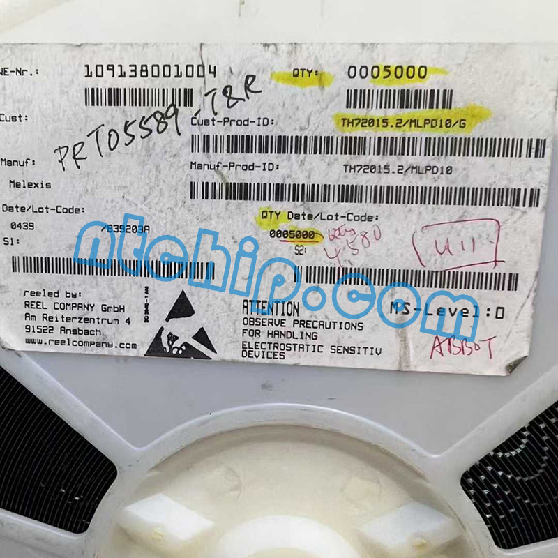 Melexis TH72015.2 Reel Original Label Melexis TH72015.2 Reel Original Label