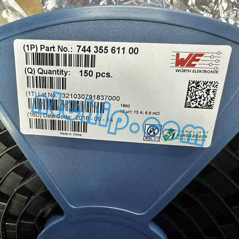 Wurth Electronics 74435561100 Reel Original Label