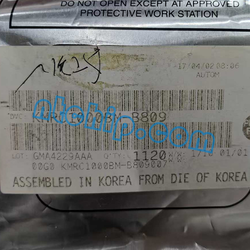 Samsung Semiconductor KMRC1000BM-B809 package label