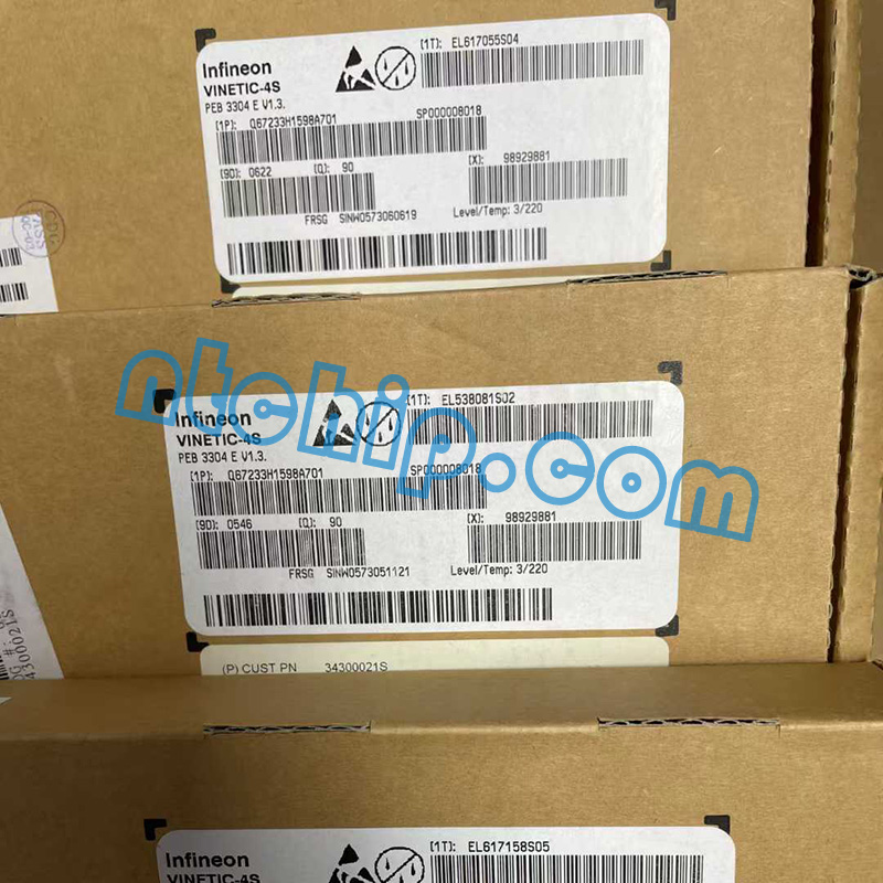 Infineon Technologies PEB3304HLV1.4 package label