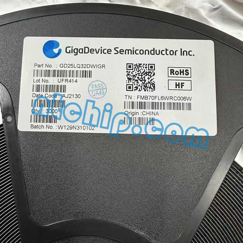 GigaDevice GD25LQ32DWIGR reel label