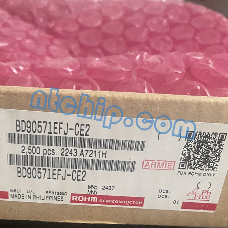 Rohm Semiconductor BD90571EFJ-CE2 package label Rohm Semiconductor BD90571EFJ-CE2 package label
