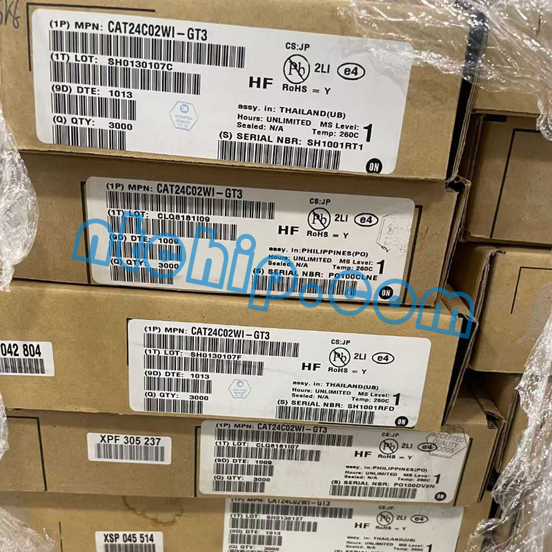 ON Semiconductor CAT24C02WI-GT3 package label