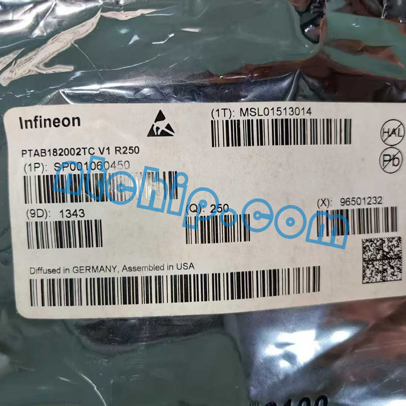 Infineon Technologies PTAB182002TC package label