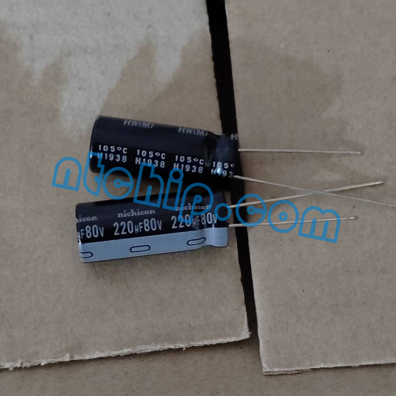 Nichicon UHW1K221MPD electronic chip