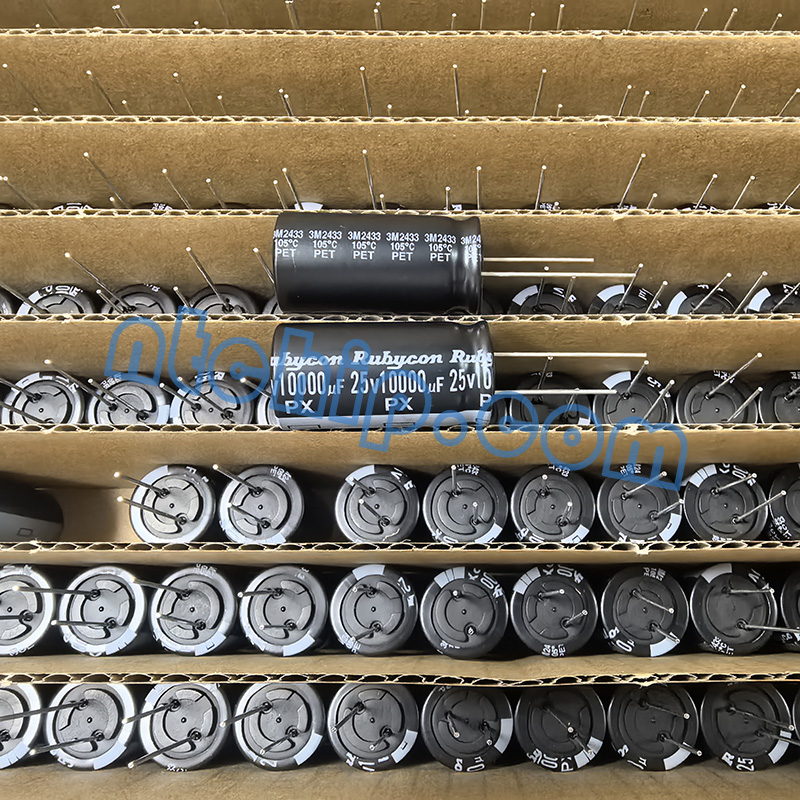 Rubycon 25PX10000MEFC18X35.5  electrolytic capacitor chip