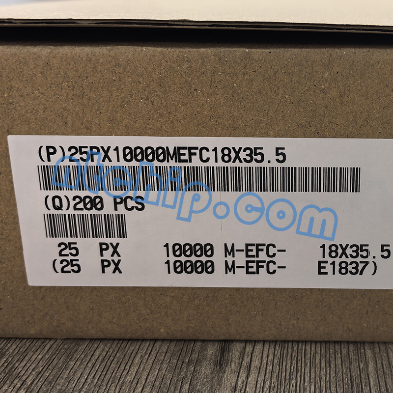 Rubycon 25PX10000MEFC18X35.5  original package label